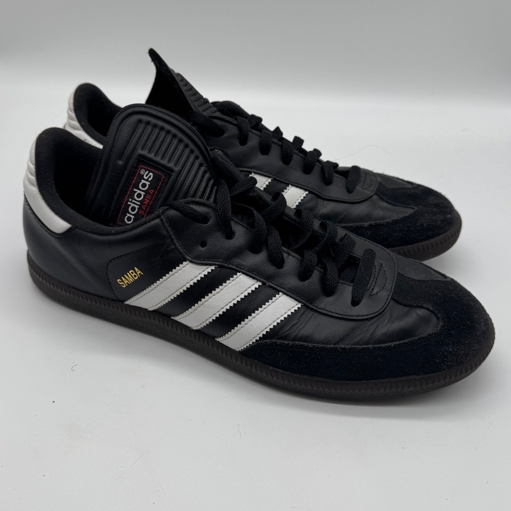 Adidas Samba Classic Black White Gum Sole Mens Sneaker 034563 Size 11.5